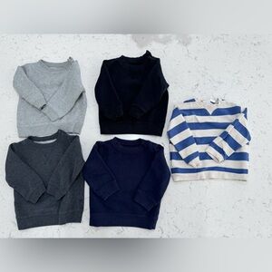 Primary and zara bundle of sweatshirts 18-24 months